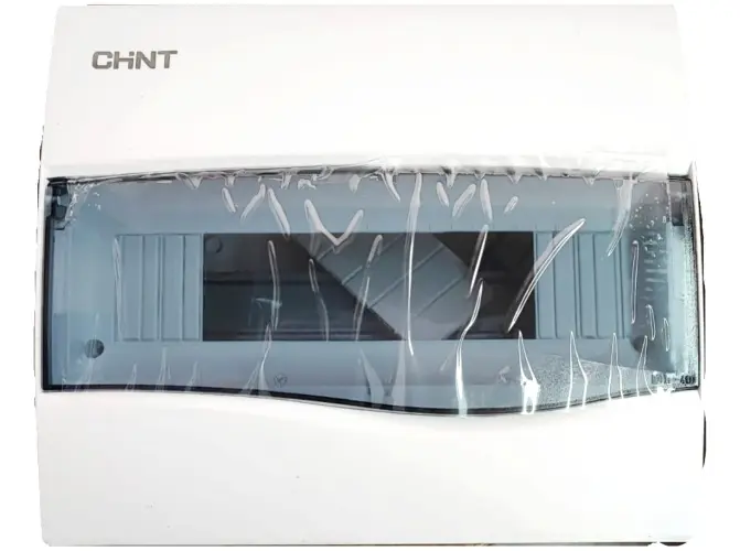 Caja de Distribución para Sobreponer, 12 Módulos, Riel Din, 228 x 264 x 99mm, IP40 - Chint - CD40S12 - 8101007