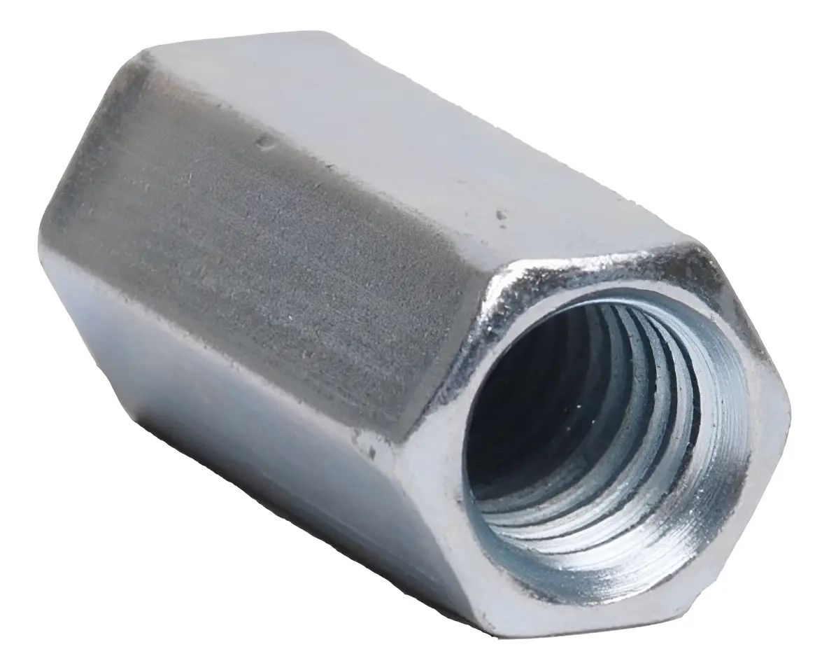 CHG38 COPLE HEX. 3/8 GALV