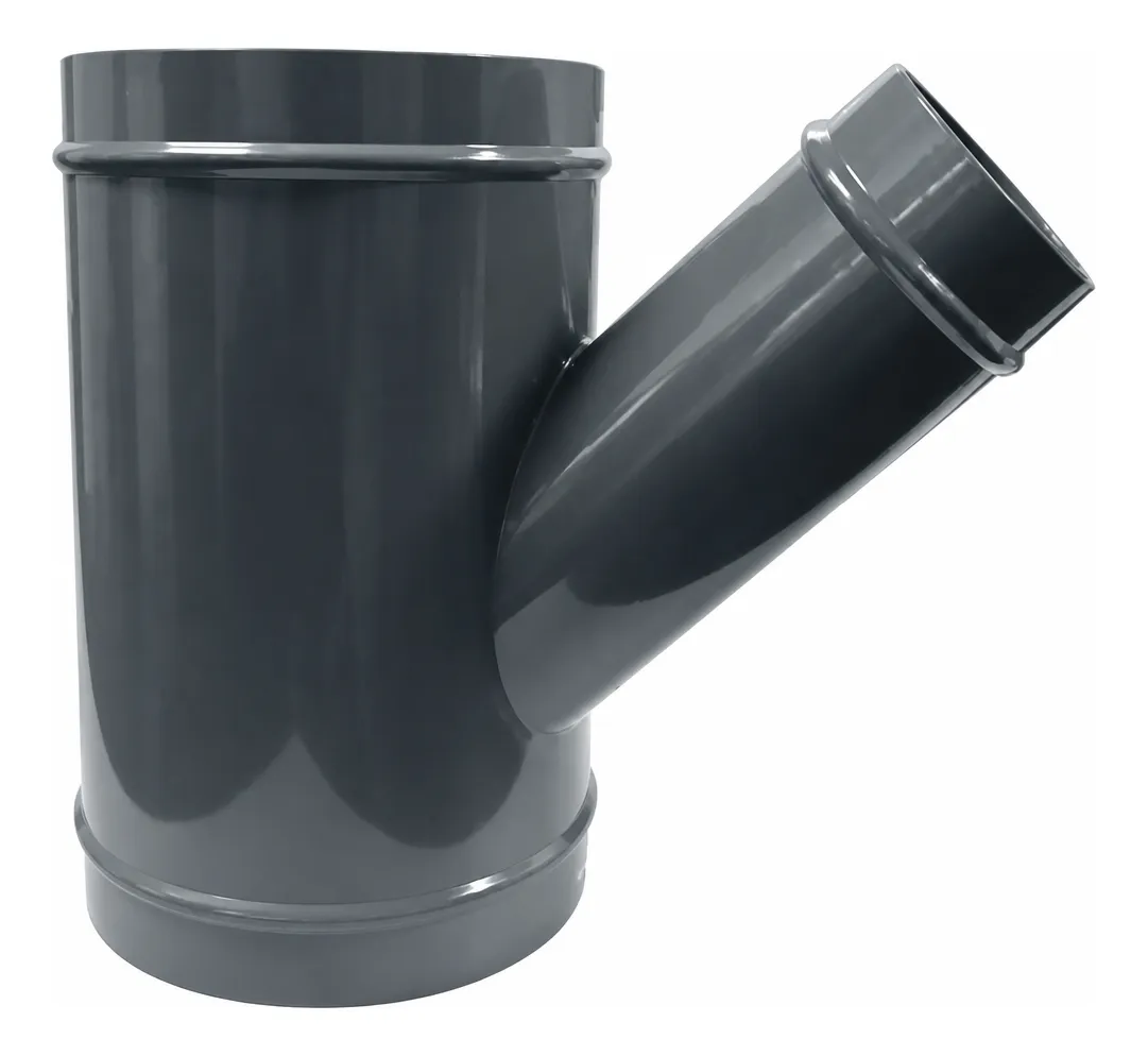 Tee lateral reducción de  200 mm a 150 mm (8" a 6")