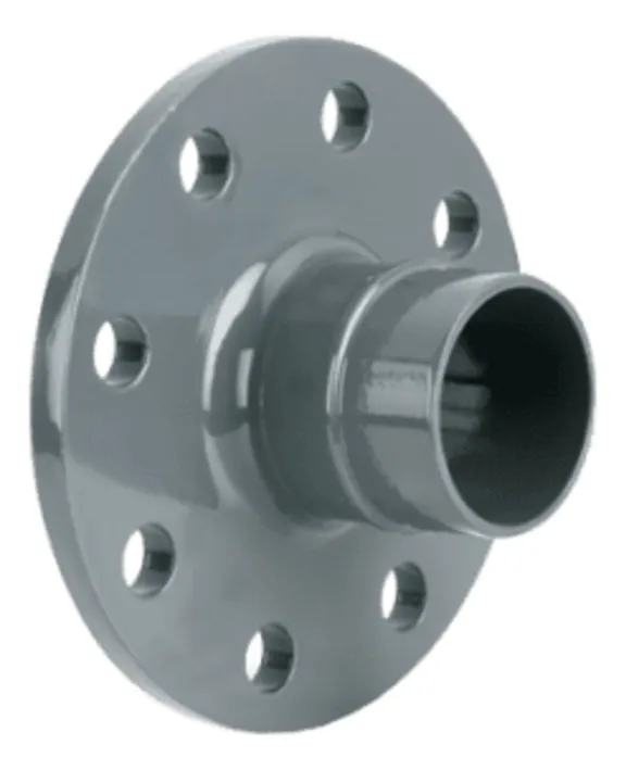 Brida reduccion de aluminio de  150 mm a 100 mm (6" a 4")