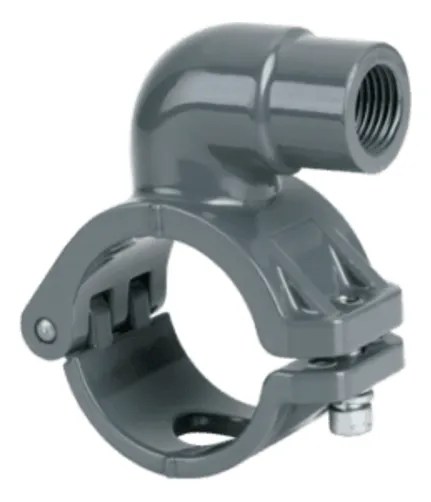 Derivación   de 100 mm a  NPT hembra  1/2" a 90º