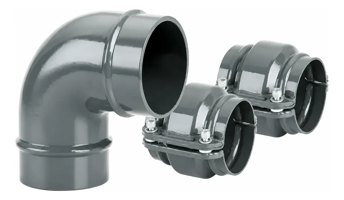 codo a 90° 80 mm (3")
