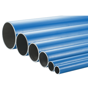 Tubo de Aluminio azul  63 mm (2 1/2") (L=19'/5.8m )